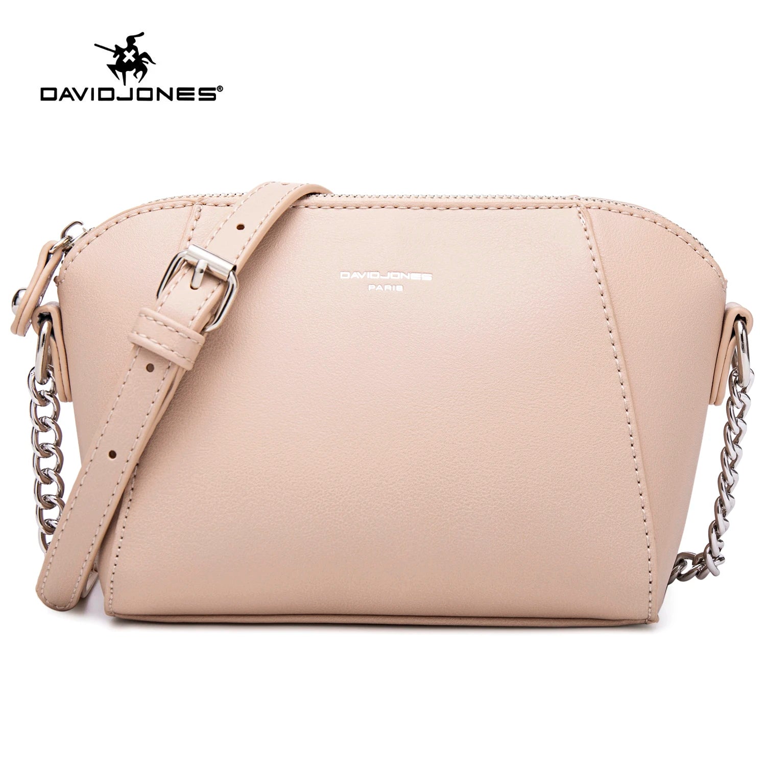 David Jones Handbags for Women 2024 Designer Luxury Ladies Fashion Crossbody Bags Casual Shoulder Bag Soft PU Leather Clutch