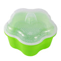 Sprout Planting Pot Bean Sprouter Seedling Tray Wheat Grass Growing Germination Healthy Sprouts for Salads Home Garden Supplies