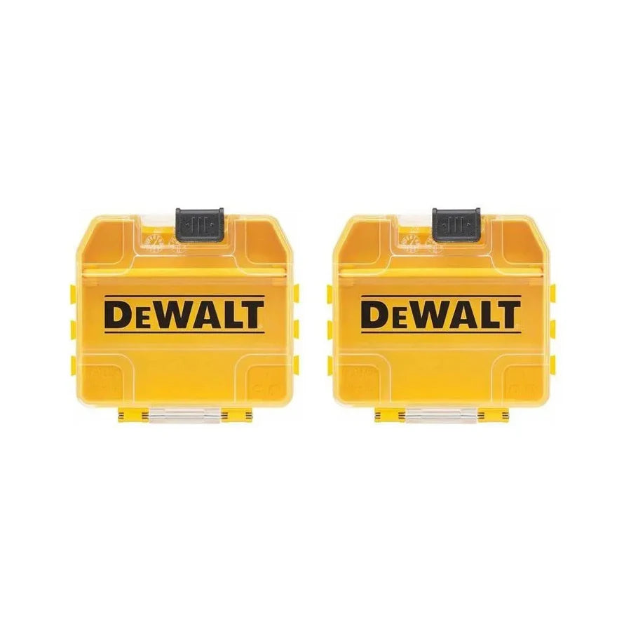 DEWALT Original Mini Tough Case Bulk Tool Box 2PCS 7x6.3x1.7mm DT70800-QZ