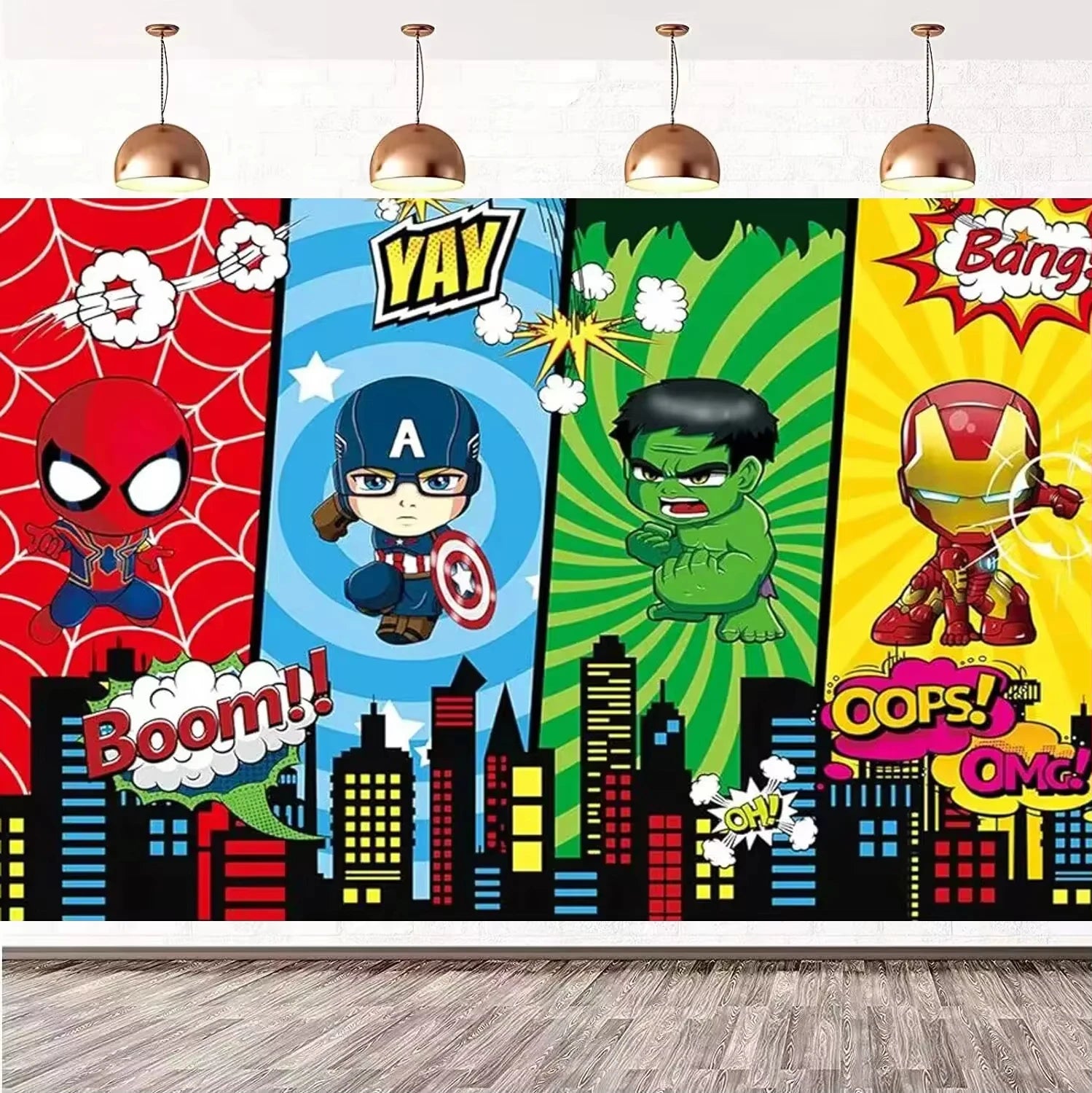 Marvel The Avengers Birthday Supplies Disposable Plate Napkin Cup Tablecloth Balloon for Kids Boy Superhero Party Decorations
