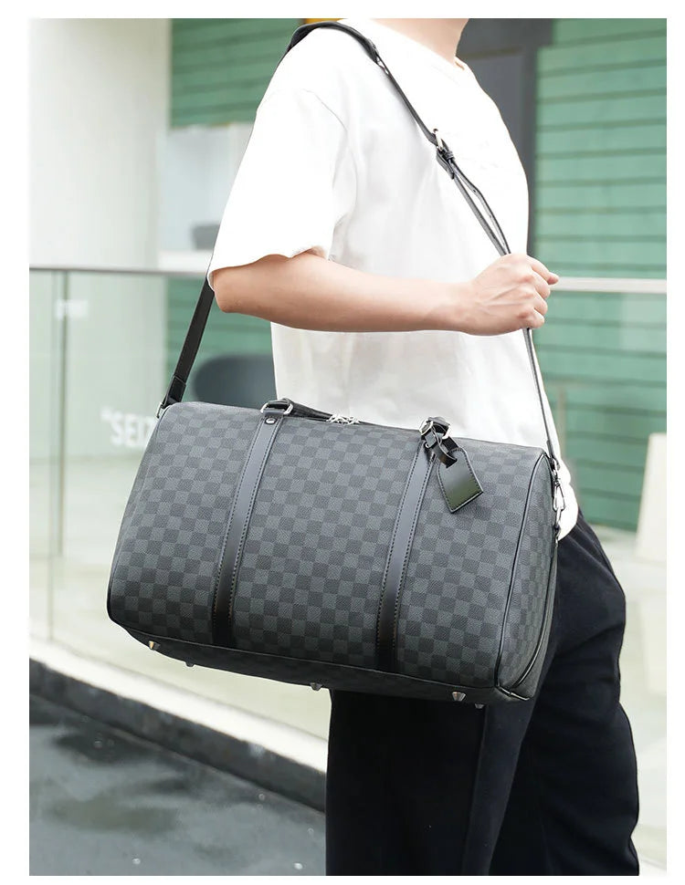 Fashion Handbag Men Top-Handle Bags Luxury Travel Tote Bag Men Large Capacity Fitness Bag Crossbody Bags Business Luggage Bag