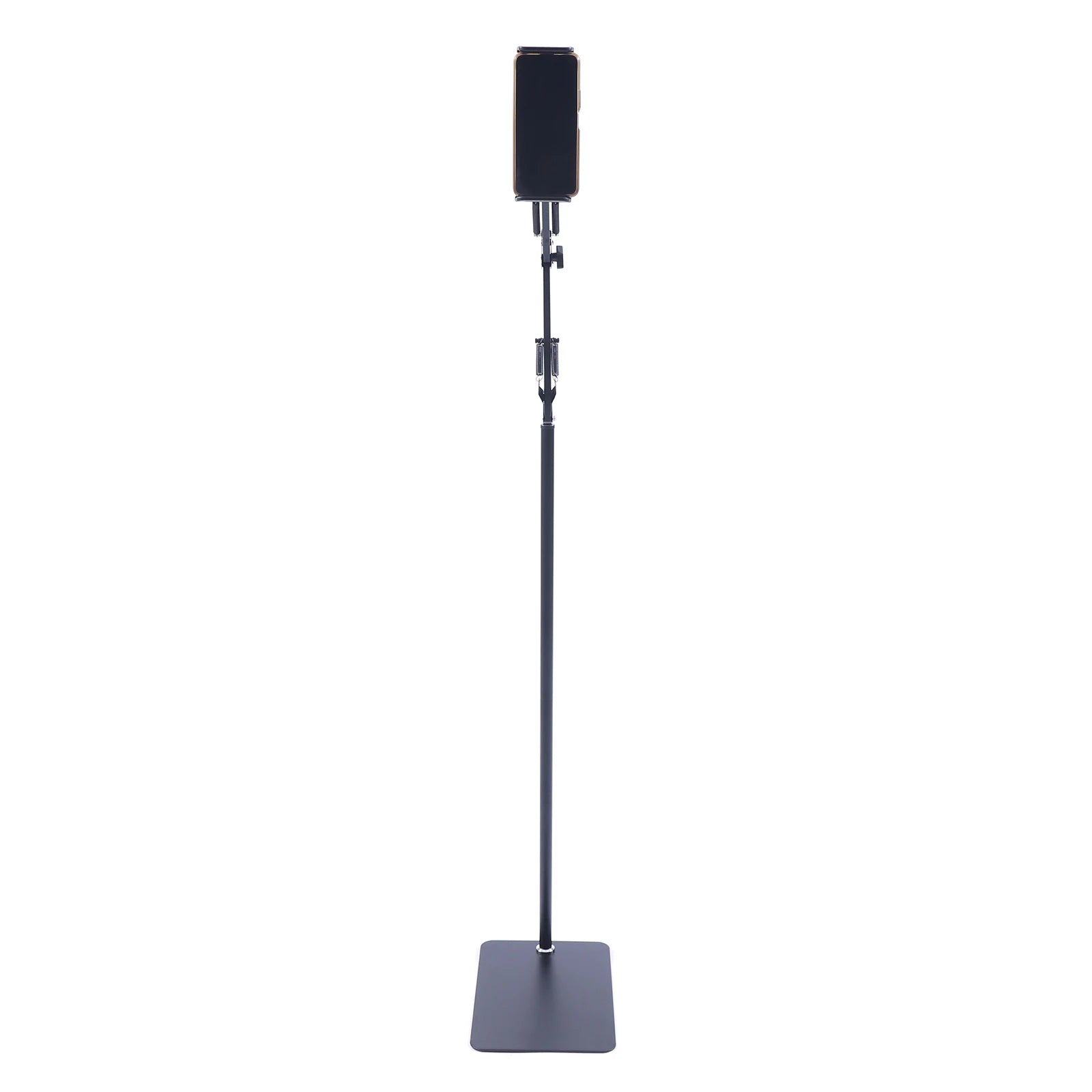 360° Tablet Floor Stand Floor Standing Mobile Phone Holder Tripod Stand Rotating Mount Height Adjustable
