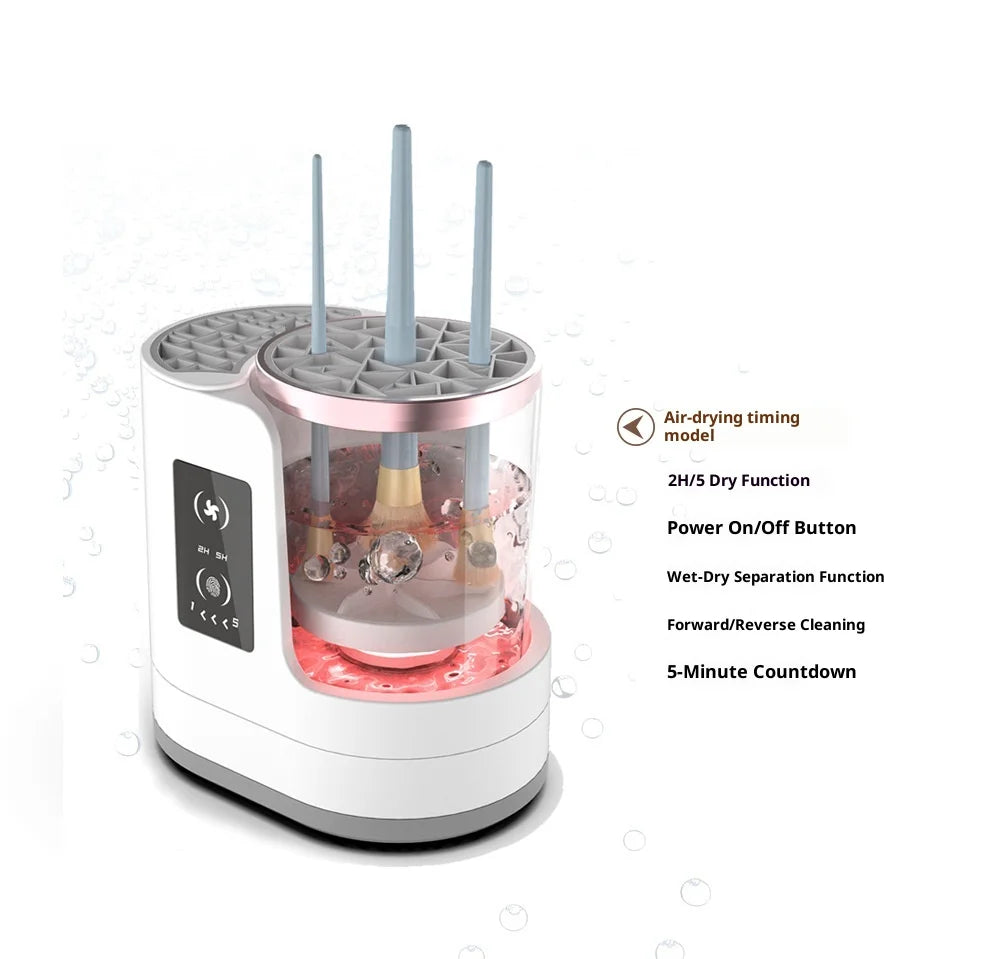Makeup Brush Cleaner  Electric Drying and Brush-washing A Fully Automatic Cleaning Tool That Doesn't Damage The Bristles