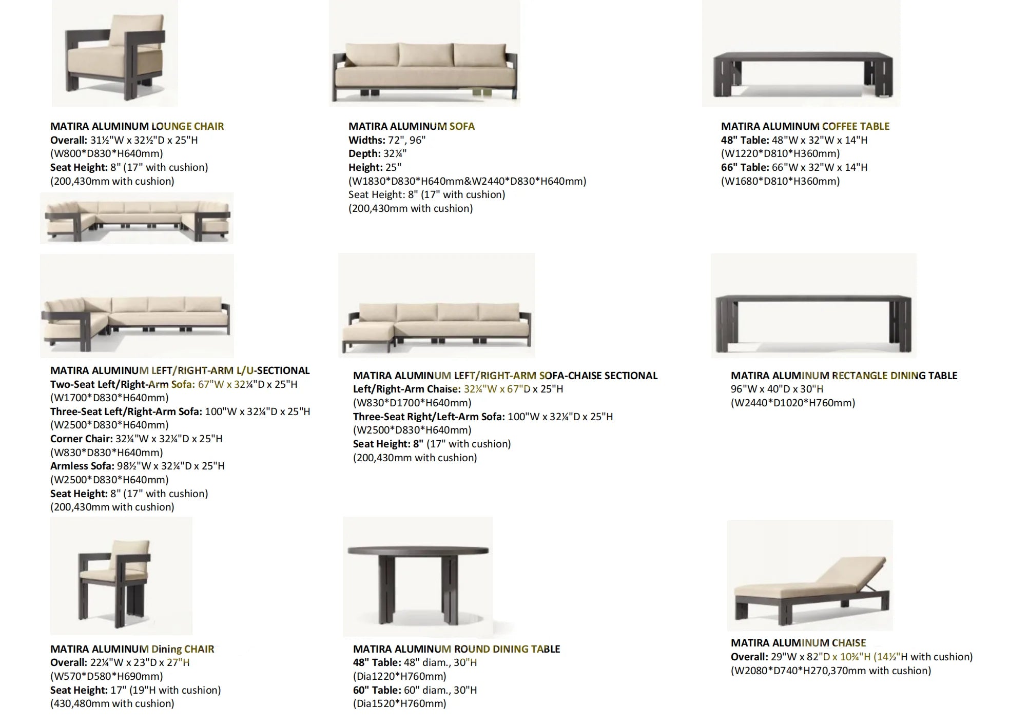 Metal Furniture Villa Leisure Sofas Patio Outdoor Furniture Wholesale High End Patio Outdoor Garden Sofa Sets