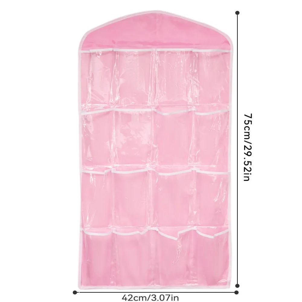 Wall Hanging Shoe Storage Organizer Bag Shoes Rack Over The Door Fabric Cabinet Closet Organizer For Shoes Clothes Storage Bag