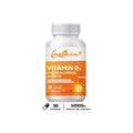 Vitamin D3 5000IU, Rich in Vitamin D for Healthy Antioxidants Supporting Immune System Function - 120 Capsules, Non-GMO