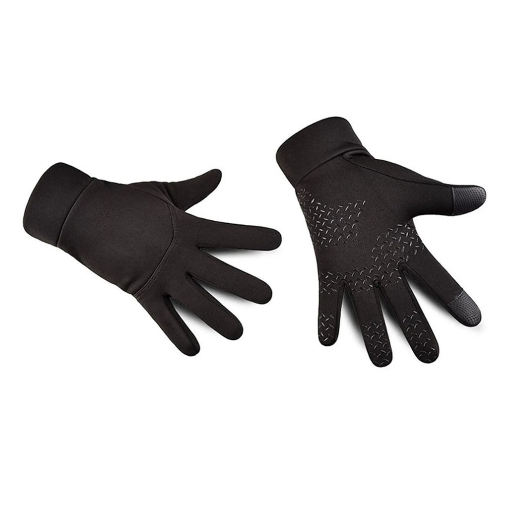 Winter Men Gloves  Windproof Waterproof Brushed Gloves For Outdoor Sports Activities Skiing Black Winter Men Gloves
