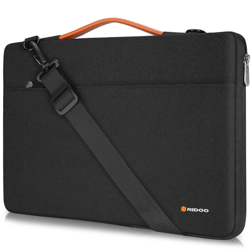 NIDOO Laptop Bag Sleeve 10 13 14 15.6 Inch Waterproof Notebook Case For Macbook Air Pro Computer Shoulder Handbag Briefcase