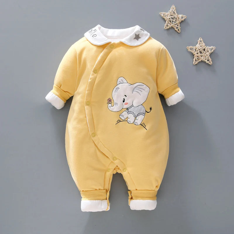 Winter toddler newborn baby girls boys clothes outfits rompers sets overalls for infant jumpsuit 1st birthday costumes rompers