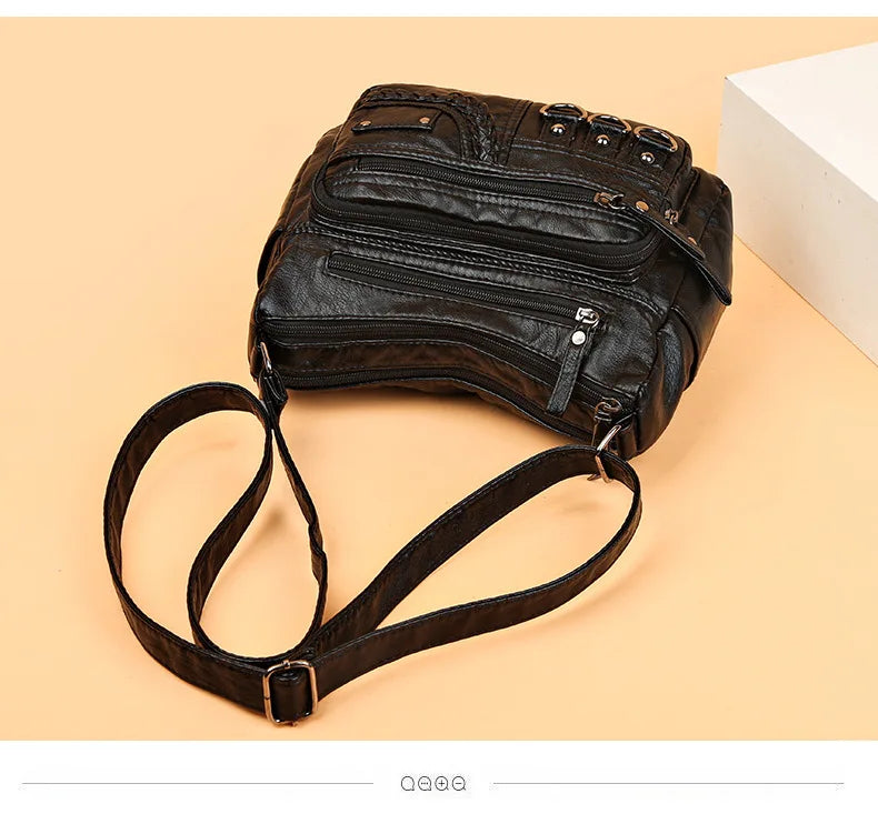 2026 New Ladies Soft Leather Bags High Quality Purses and Handbags Famous Designer Crossbody Shoulder Bag for Women Sac A Main