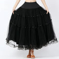 Modern Dance Costumes Fashionable Versatile Mesh Large Skirt Social Performances Dance Dresses Performance Costumes Daily Outfit