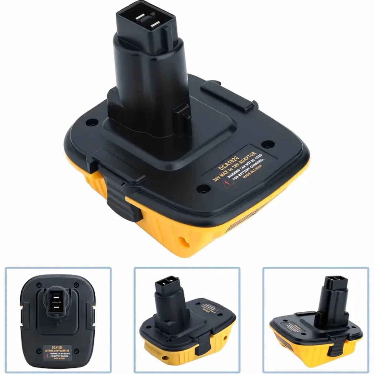 DCA1820 20V Battery Adapter for Dewalt 18V Tools Convert for Dewalt 20V Lithium Battery DC9096 DE9098 DE9096