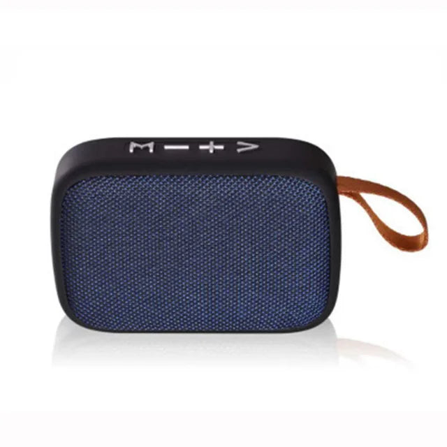 Portable Mini Fabric Strip Bluetooth Speaker Sound 3D Stereo Music Surround Bass Outdoor Speakers Support FM-TF Cards For Phone