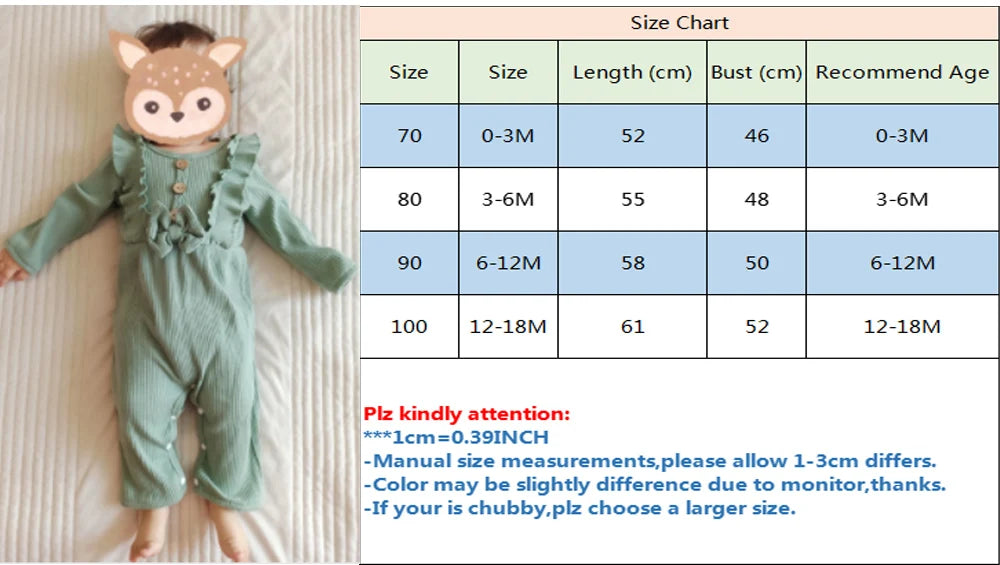 Baby Girl Clothes 0 to 3 Months Long-sleeve New Born Costume for Babies Infant Clothes Romper Toddler Clothing with Headban