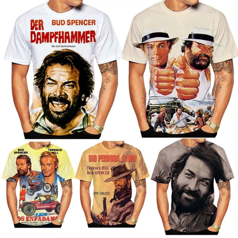 Summer hot selling 3D printed T-shirt casual Harajuku humorous hip-hop street style round neck short sleeved shirt