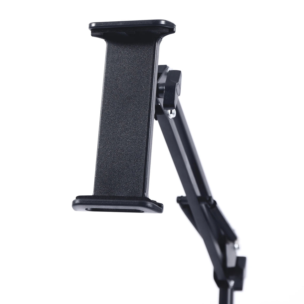 360° Tablet Floor Stand Floor Standing Mobile Phone Holder Tripod Stand Rotating Mount Height Adjustable