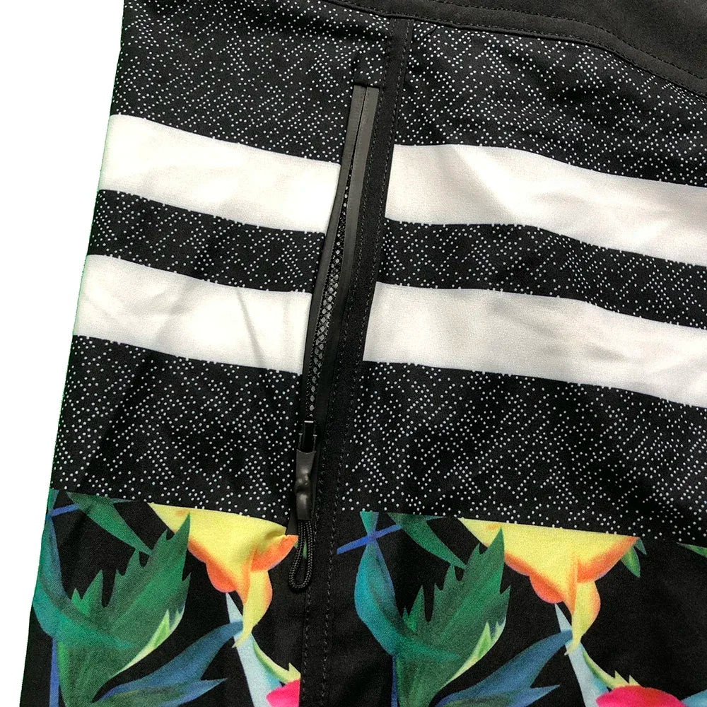 Print men's swimming trunks beach board shorts holiday gym casual shorts sports surf shorts outdoor sports pants Workout pants