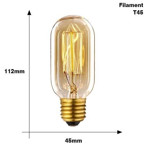 Vintage Edison LED Filament Bulb E27 220V 4W Dimmable Amber Glass ST64 G80 G95 G125 T185 A19 Retro Incandescent Lamp for Home