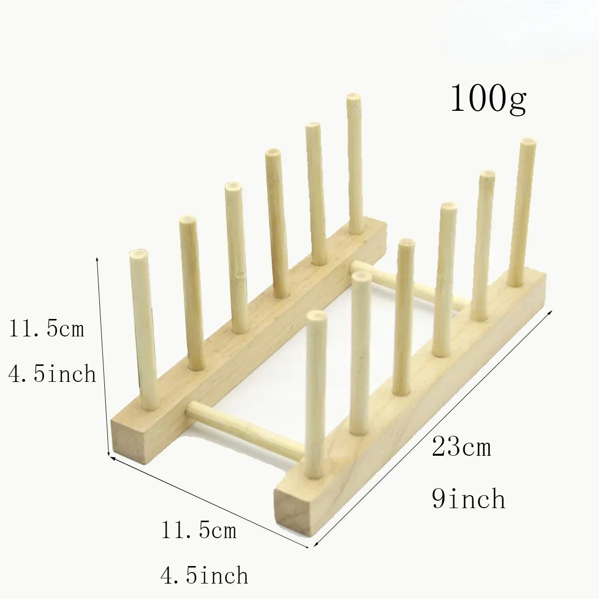 Dish Drainer Plate Rack Bamboo Shelf Cups Display Stand Drainer Holder Pan Cover Drying Organizer Kitchen Accessory