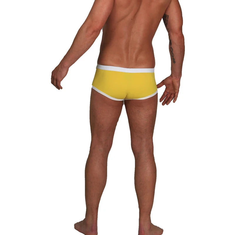 Men's Sexy Swimwear 2022 Wholesale Pool Trunks Quality Man's Swim Wear Comfortable Fashionable Beachwear for Adults