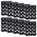 12 Holes Vegetable Seedling Pots Seedling Tray Garden Pots Durable Seed Germination Plant Flower Pots Grow Box for Planting