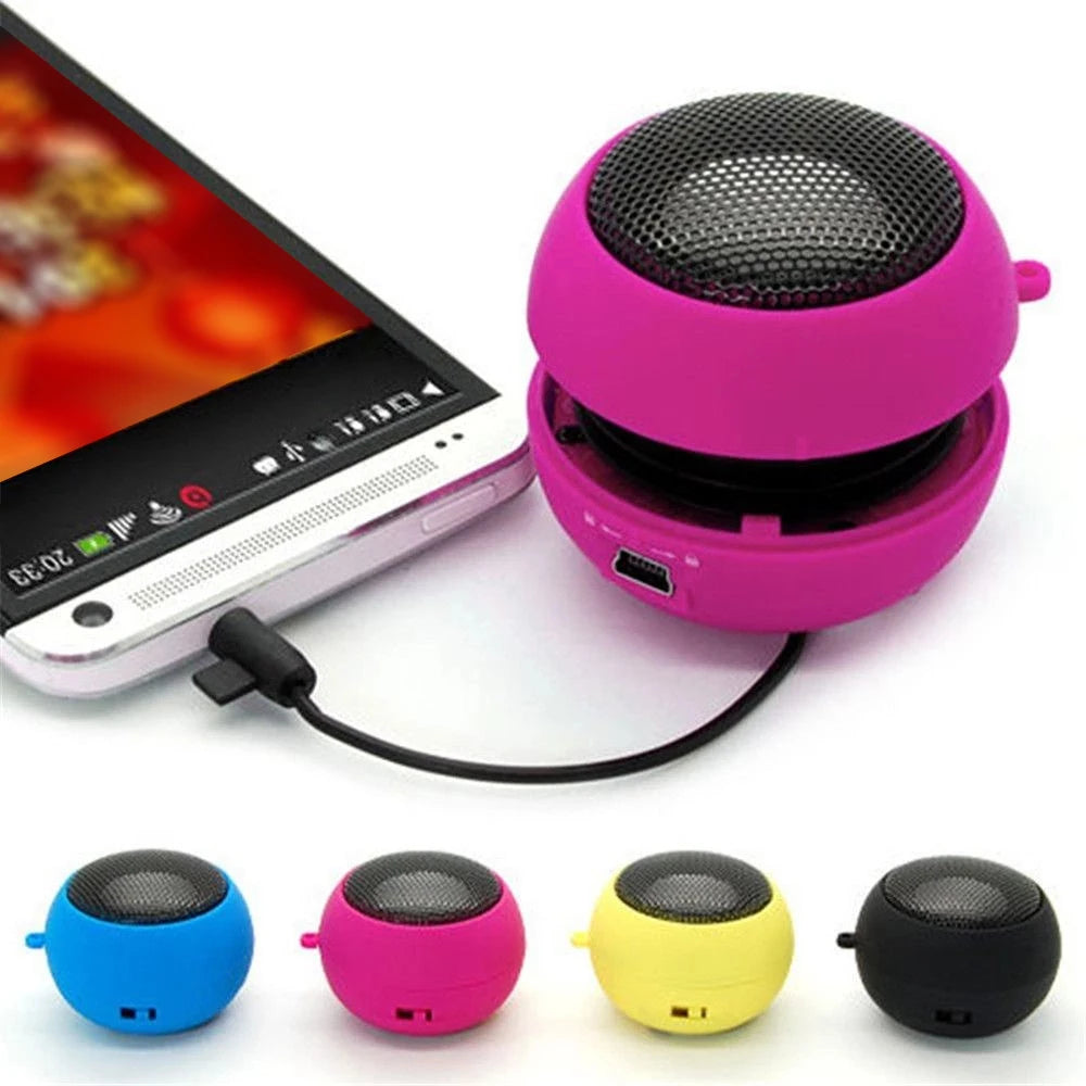 3.5mm Aux Mini Portable Speaker Travel Wired Loudspeaker Mini Sound Box Outdoor Sports HiFi 3D Surround Stereo Phone Speakers