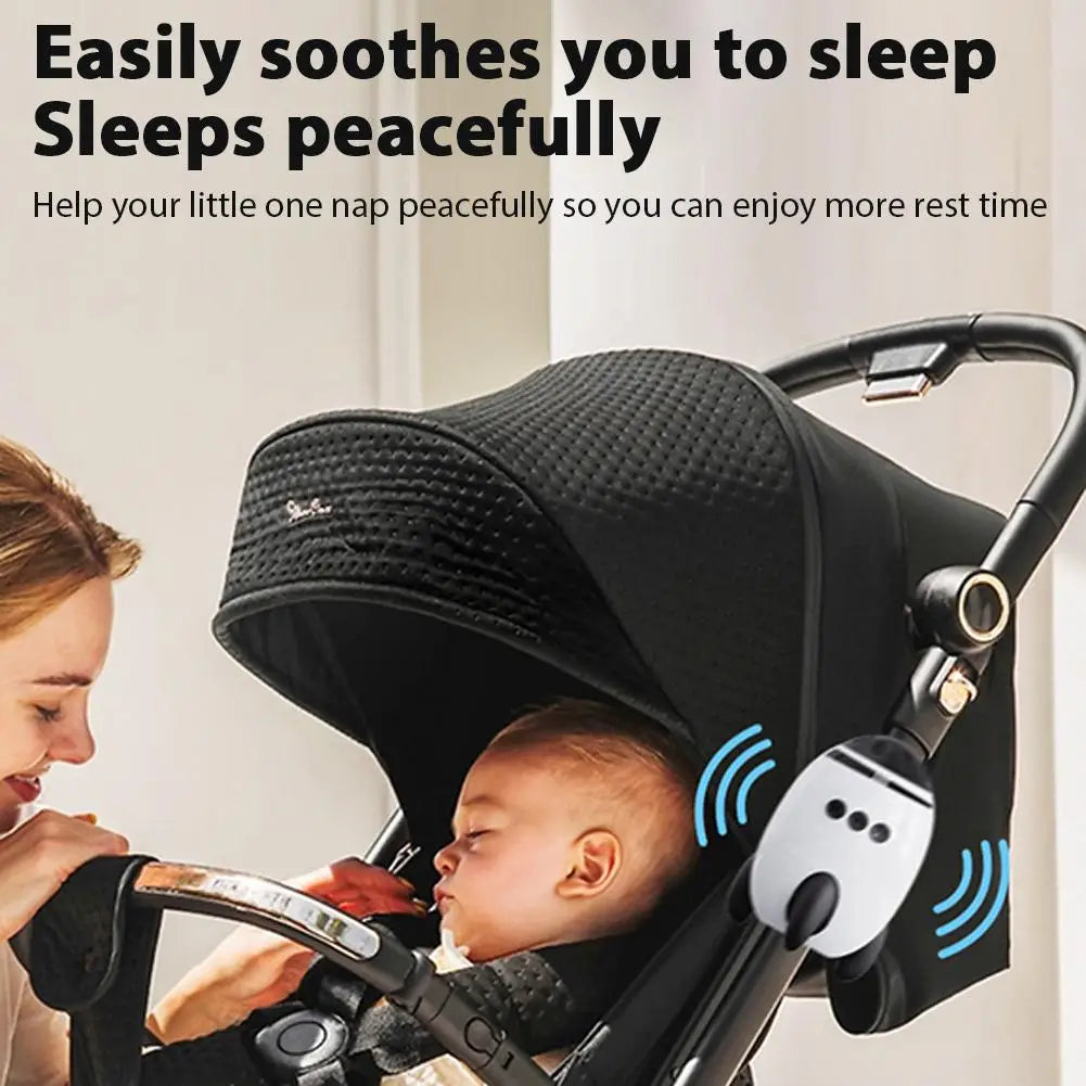 Portable Baby Sound Machine Portable White Noise Sound Machine for Baby Soothing Natural Sounds Mini Bluetooth Speaker