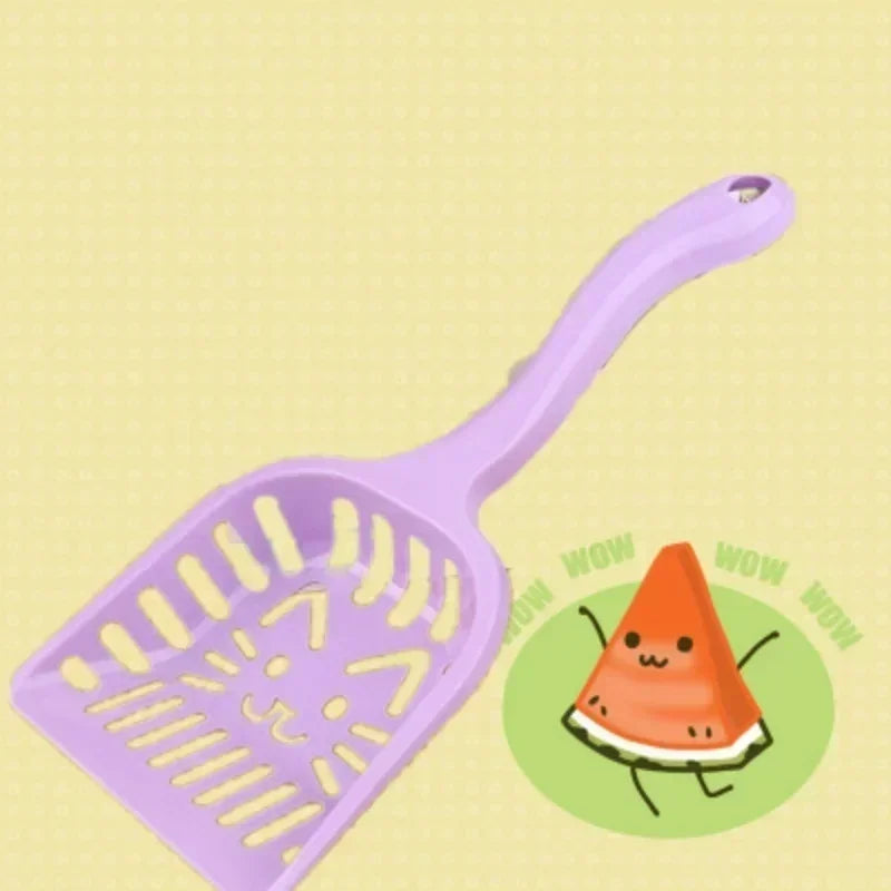 1Pc Pet Products Shovel Cat Litter Plastic Scoop Cat Sand Cleaning Dog Food Spoons Cat Sand Shovel Pet Supplies