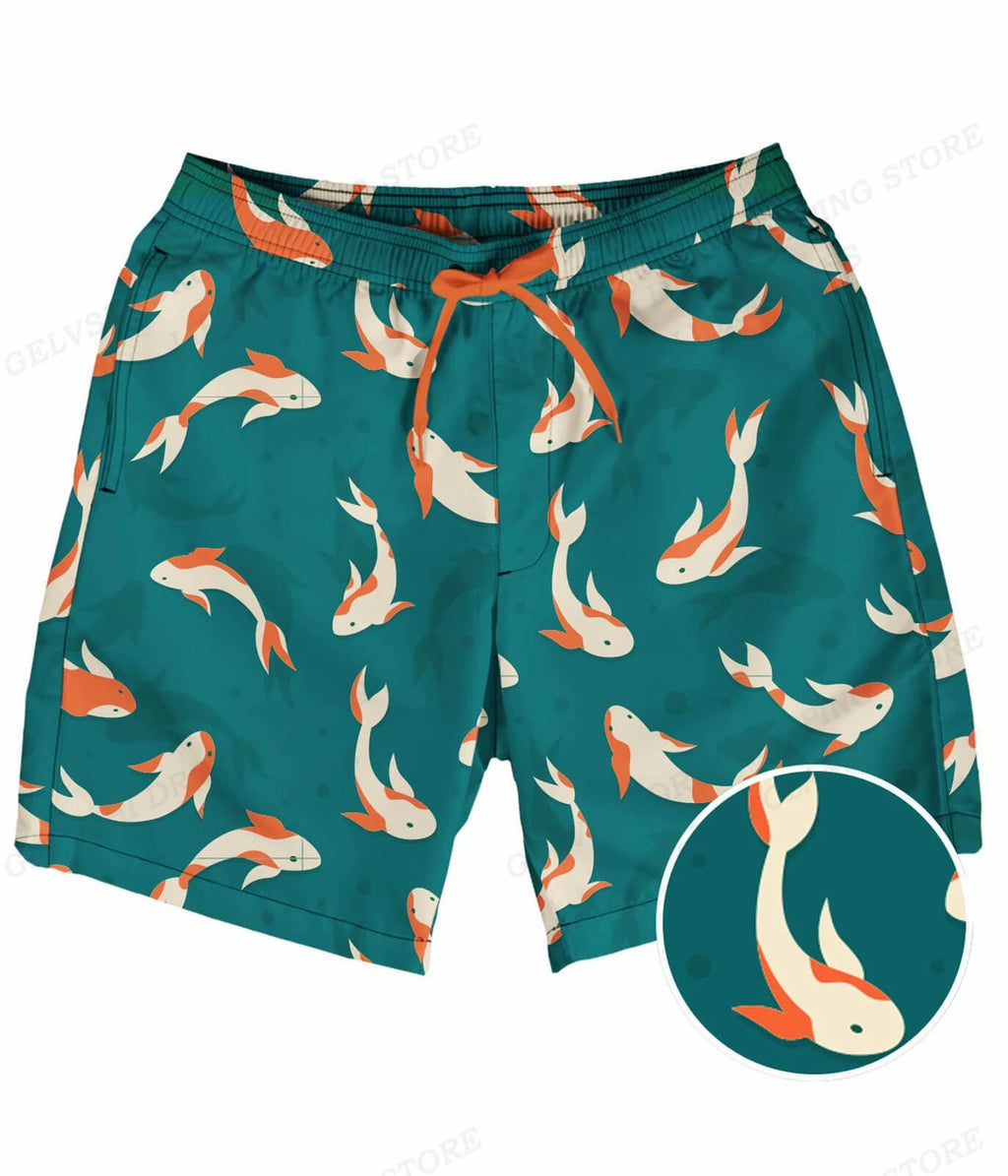 Duck Board Short Kids Beach Shorts Men's Swimming Trunks Masculina Casual Shorts Boy Sports Briefs Swimwear Trunk Quick Dry Pant