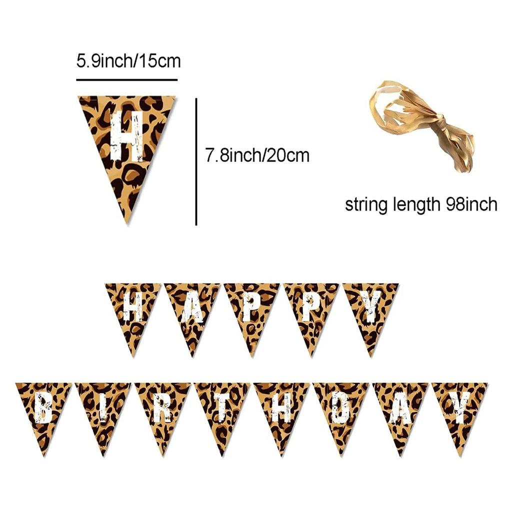 Woodland Animal Print Tablecloth Disposable Plates Napkins Cups Kids Jungle Safari Birthday Party Table Decoration & Accessories
