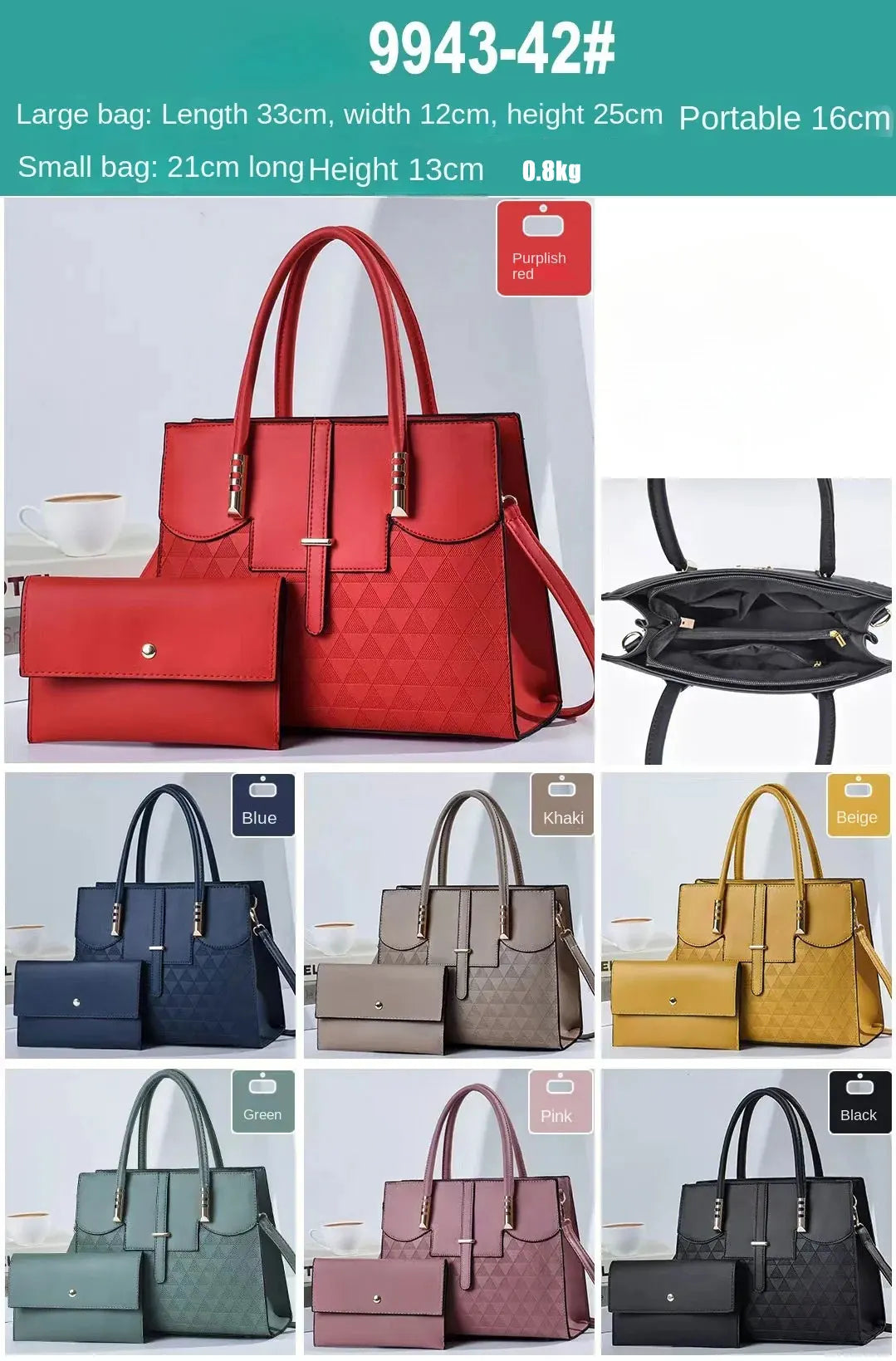 New Shoulder Bag for Women - Large Capacity and Fashionable Handbag
