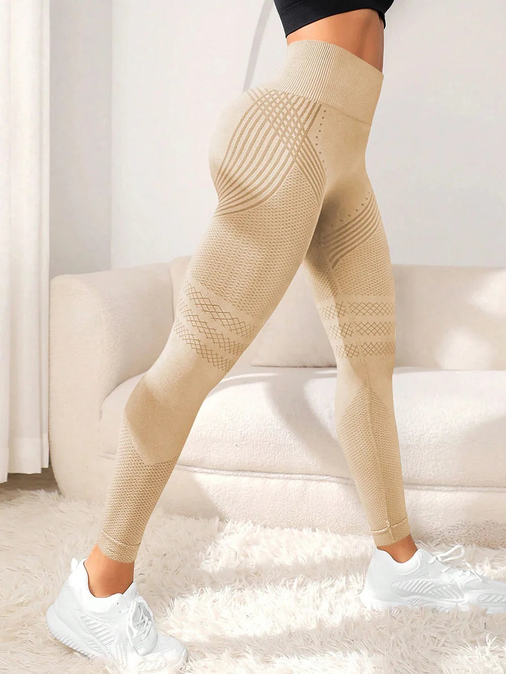 Women's Cellulite 3D Leggings, High Waisted Butt Lifting Tummy Training Control, Anti Cellulite Legging for Gym Workout Yoga