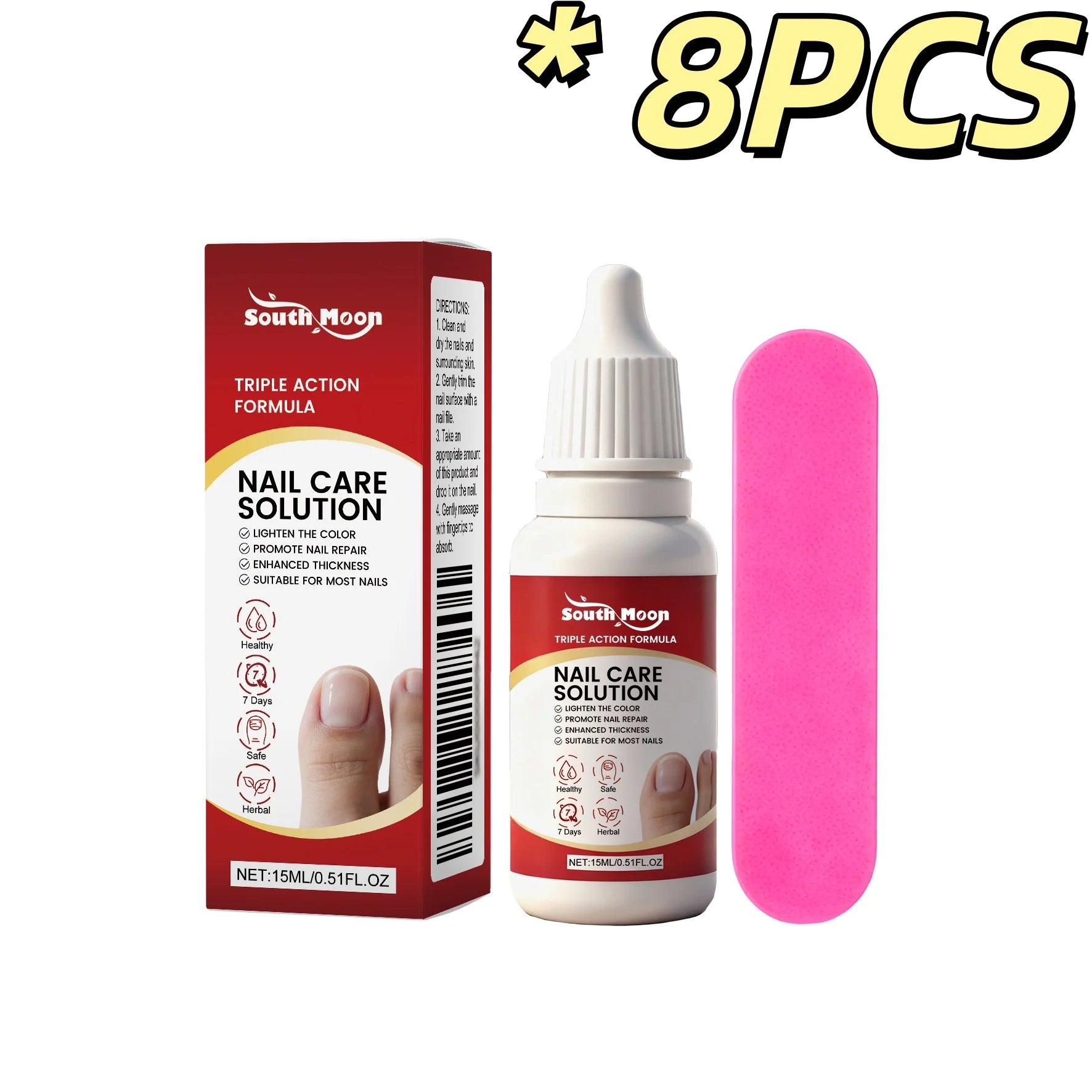 South Moon Nail Care Liquid Effective Soften Cuticle Improve Texture Strengthen Fingernail Healthy Nourish Nail Nursing Solution