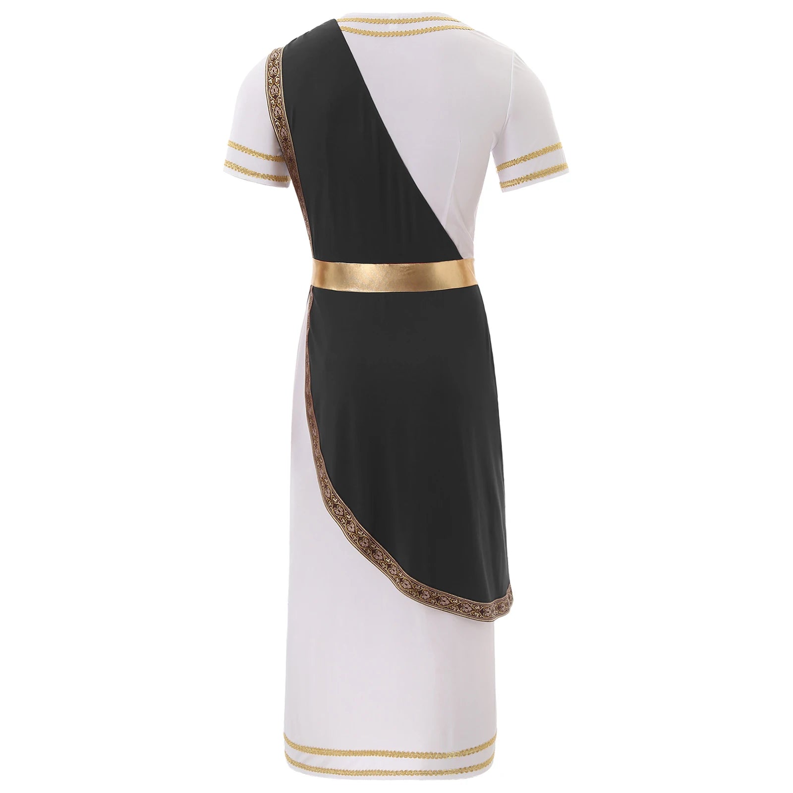 Mens Ancient Greek God Cosplay Outfit Roman Robe Costumes Ancient Greek Toga Spartan Dress Up Retro Vintage Warrior Clothing