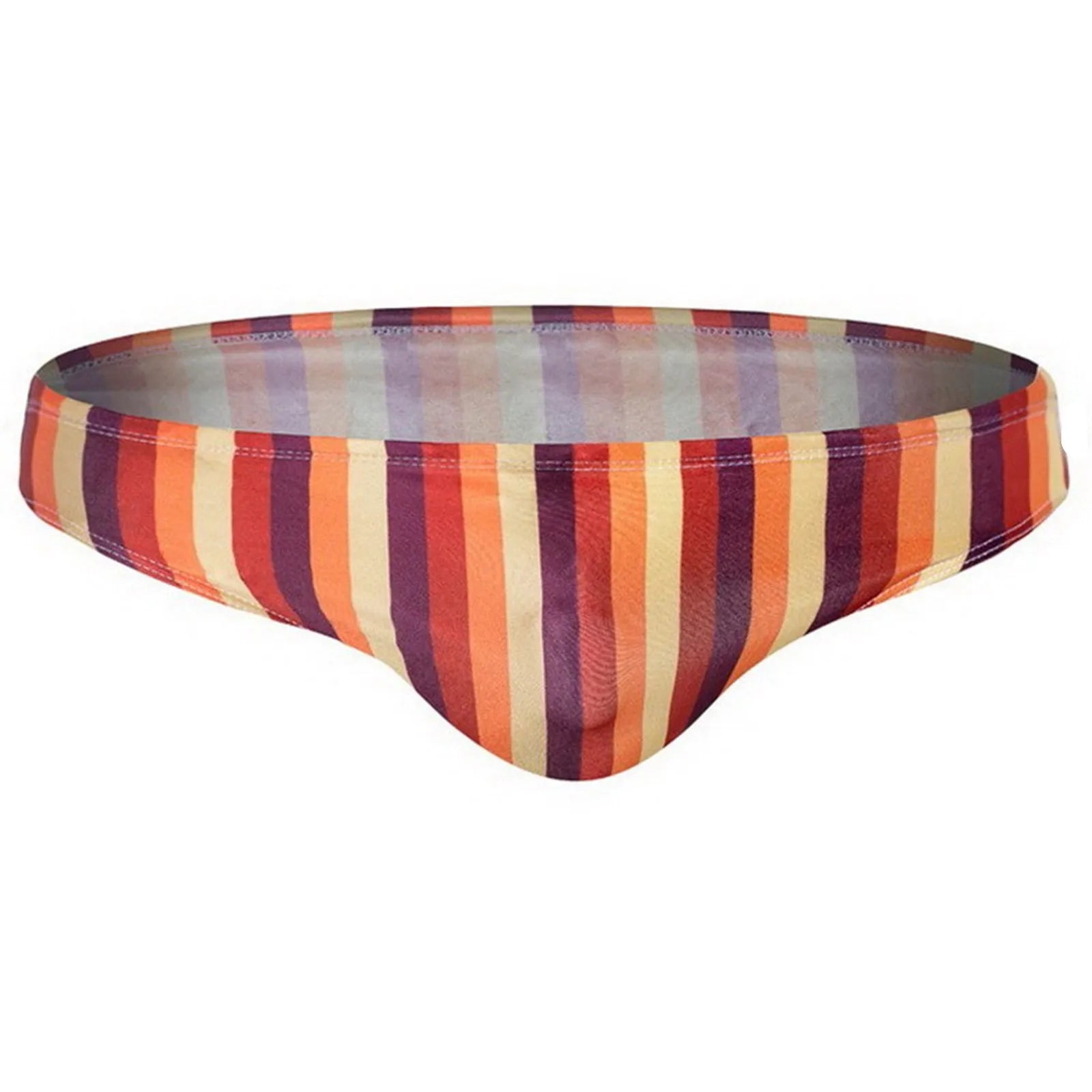 Men's Swim Trunks Sexy Striped swimming trunks Sexy Beach mens bikini underwear Hot Spring Pool Swim Trunks Male swimming briefs