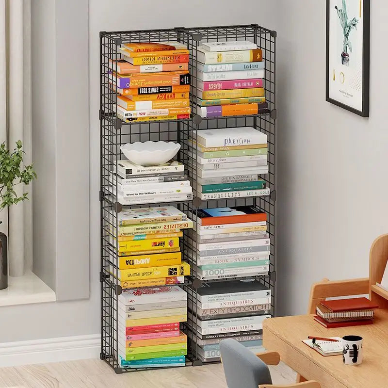 Furniture Bookstore Shelf Floating Bookshelf Bookcase For Books Home Storage Toy Desk Organization Room Shelves Mobile Library