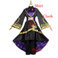 Riddle Cosplay Costume Black Fancy Cloak Carnival Party Costume Halloween Uniform