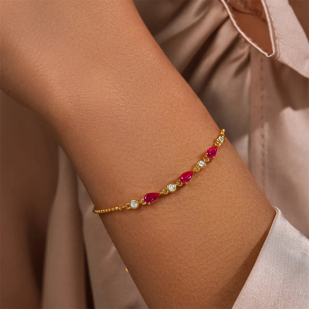 CANNER Little Daisy Flower Bracelet S925 Sterling Silver Small Fresh Sweet Versatile Fashion Bracelet Lady Holiday Jewelry Gifts
