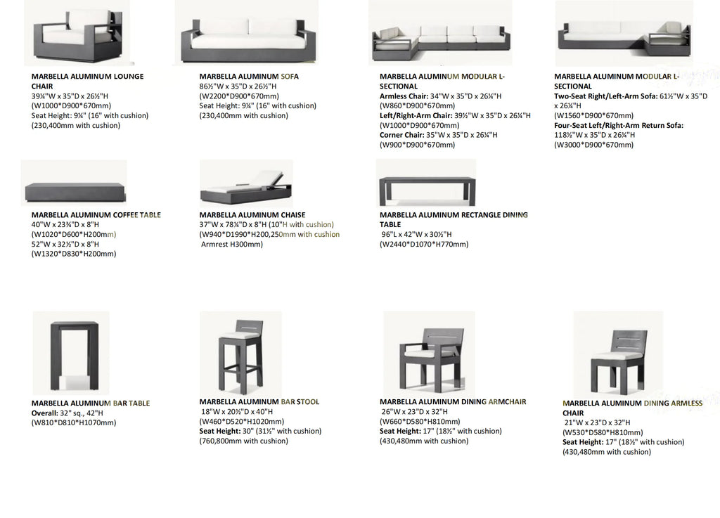 Metal Furniture Villa Leisure Sofas Patio Outdoor Furniture Wholesale High End Patio Outdoor Garden Sofa Sets