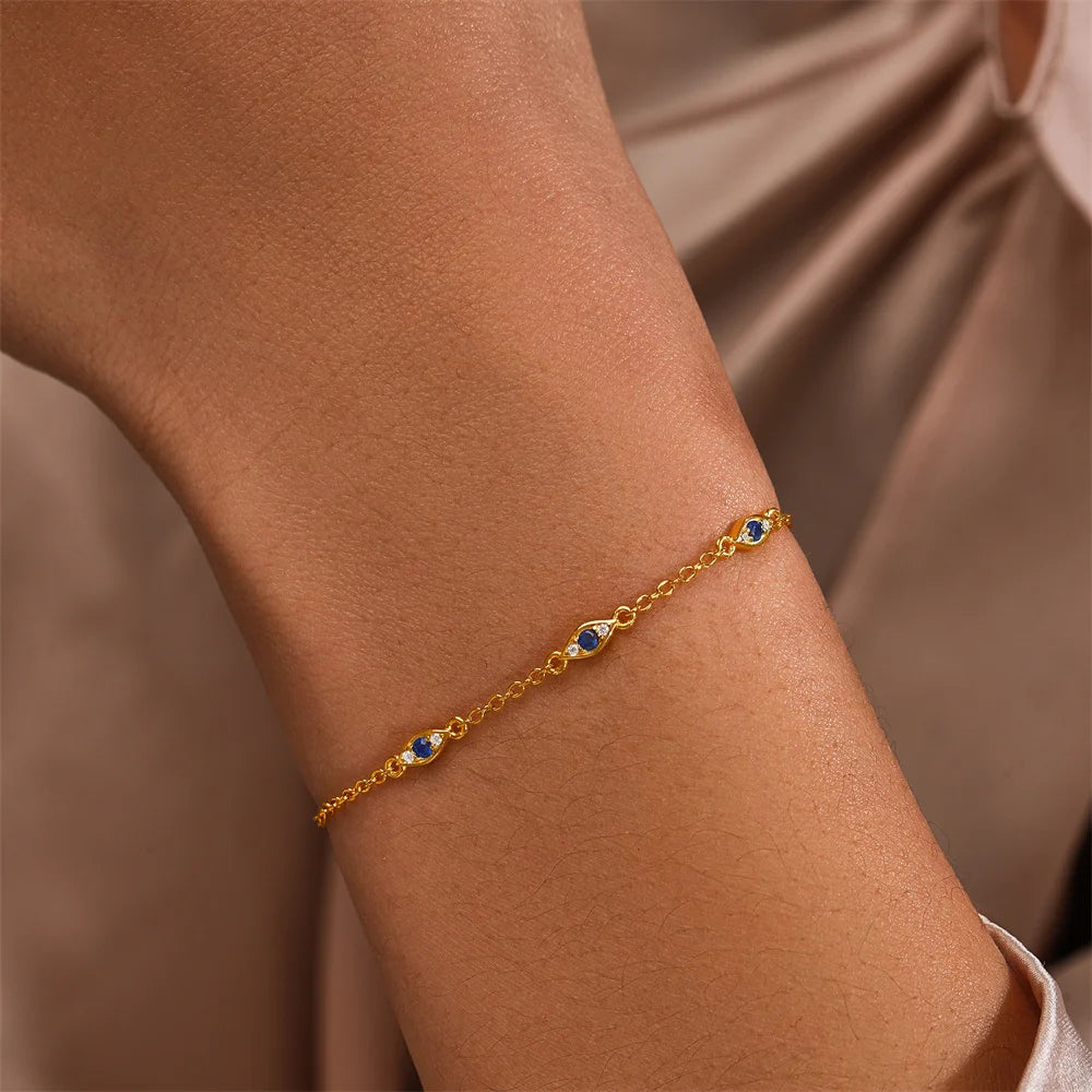 CANNER Little Daisy Flower Bracelet S925 Sterling Silver Small Fresh Sweet Versatile Fashion Bracelet Lady Holiday Jewelry Gifts