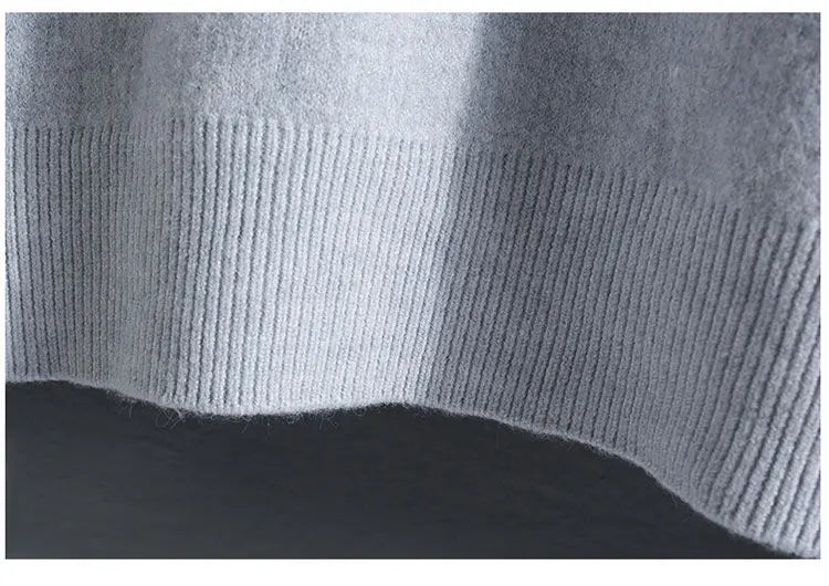 Men's Clothing Autumn Winter Long Sleeve New Tops T-Shirts Round Neck Fashion New Comfortable Solid Color Sweaters