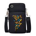 Universal Mobile Phone Bag Iphone 13 Huawei Shoulder Cross-body Package Women Sport Pouch Unisex Arm Wrist Bags Butterfly Print