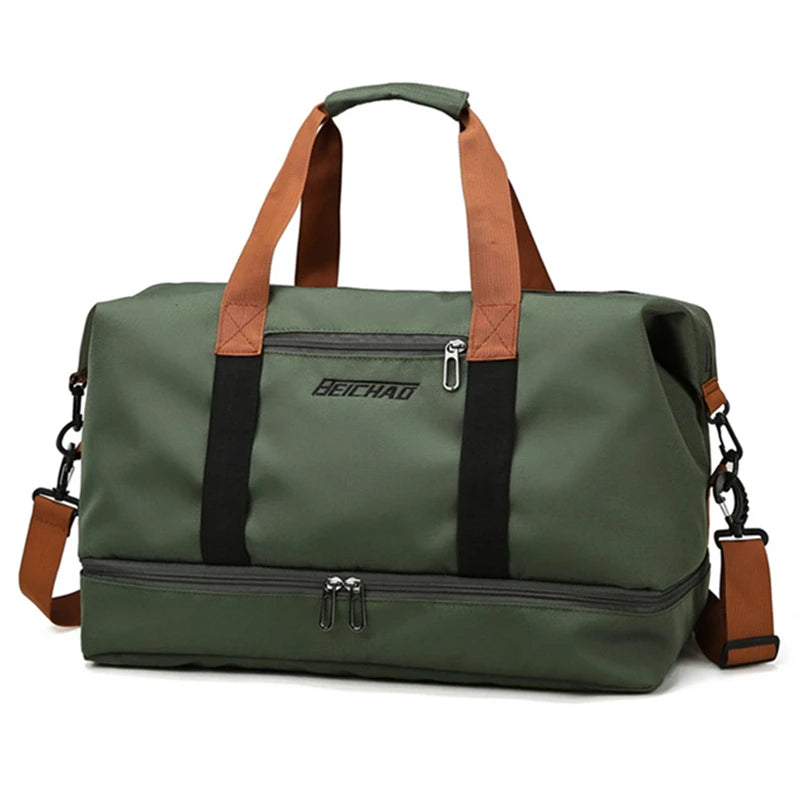 Luggage Bags Leisure Travel One Shoulder Crossbody Bag Large Capacity Breathable Waterproof Wear-resistant Men Women