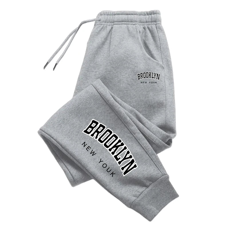Mens Sweatpants Printing Casual Pants Outdoor Fitness Sports Jogging Man Trousers Fashion Sportswear Autumn Winter Clothing 2025