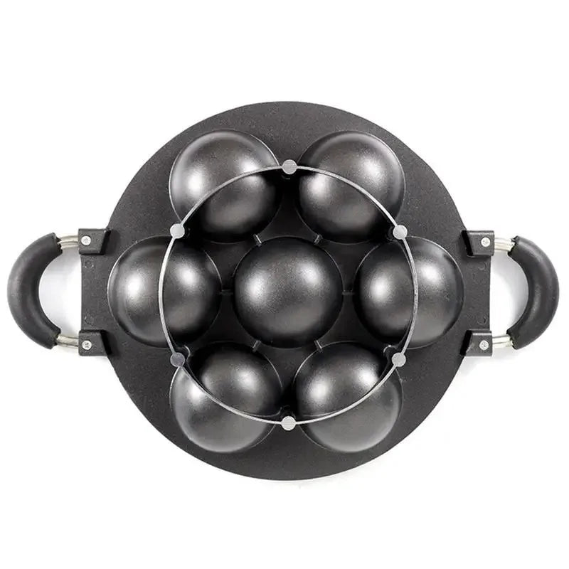 Cooking Cake Pan Cast Iron Omelette Pan Non-Stick Cooking Pot Breakfast Egg Cooker Cake Mold Kitchen Cookware Kitchenware