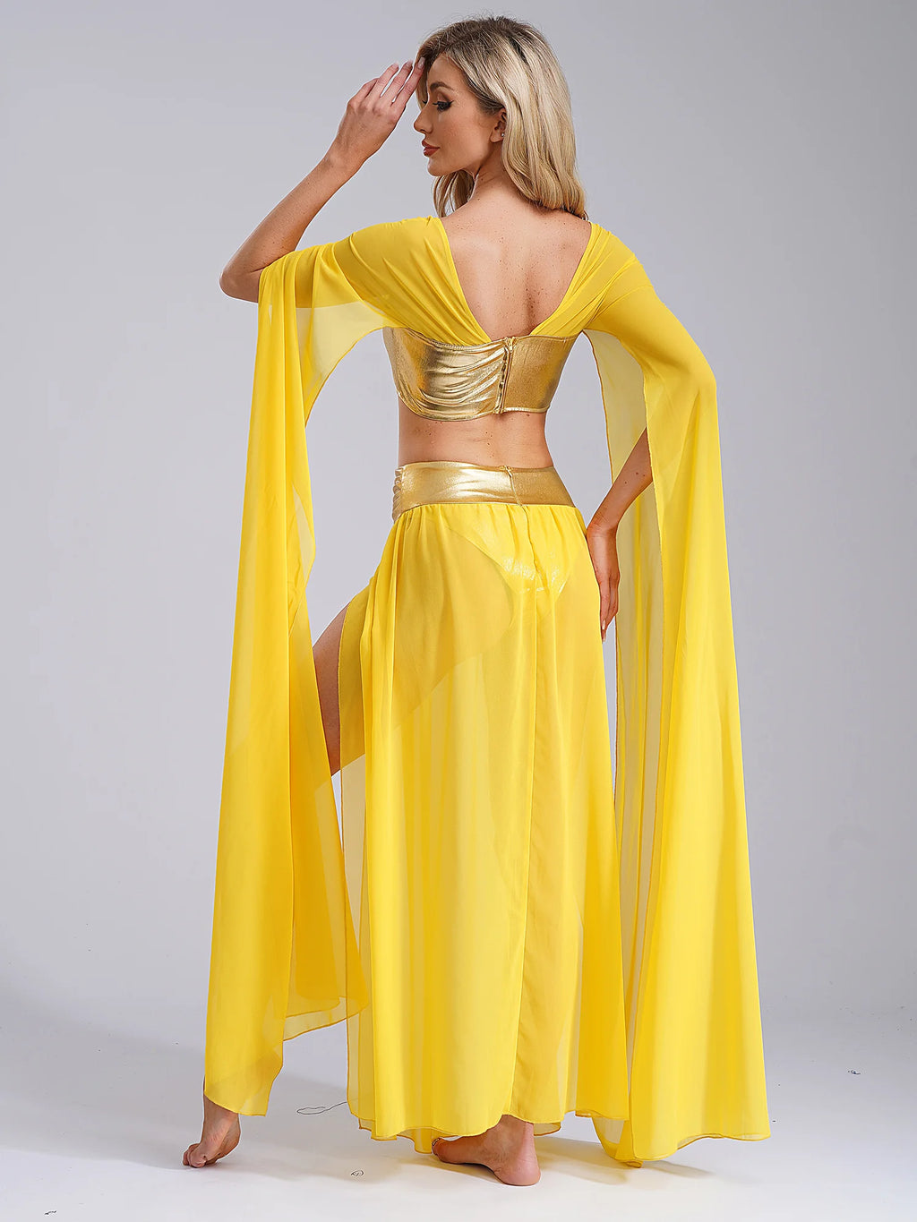 Women Masquerade Carnival Halloween Fancy Dress Up Ancient Rome Egyptian Cleopatra Cosplay Costume Two Picece Belly Dance Suit