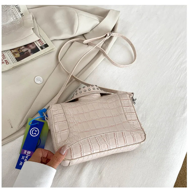 Fashion Jacket Design Crossbody Bag Rivet Clothes Shape Women Handbag Purse Brand Designer Lady Shoulder Bags Luxury Women's Bag