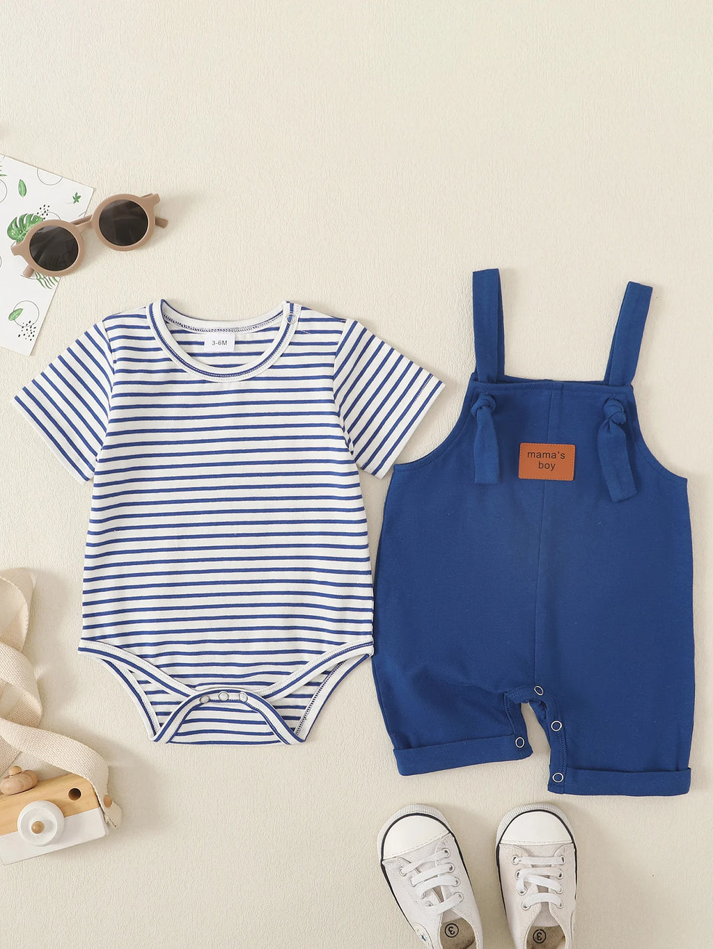 Newborn Baby Boy Clothes Outfit Set,0-18 Months Summer Short Sleeve Romper Bodysuit Overall Infant Boys Clothing