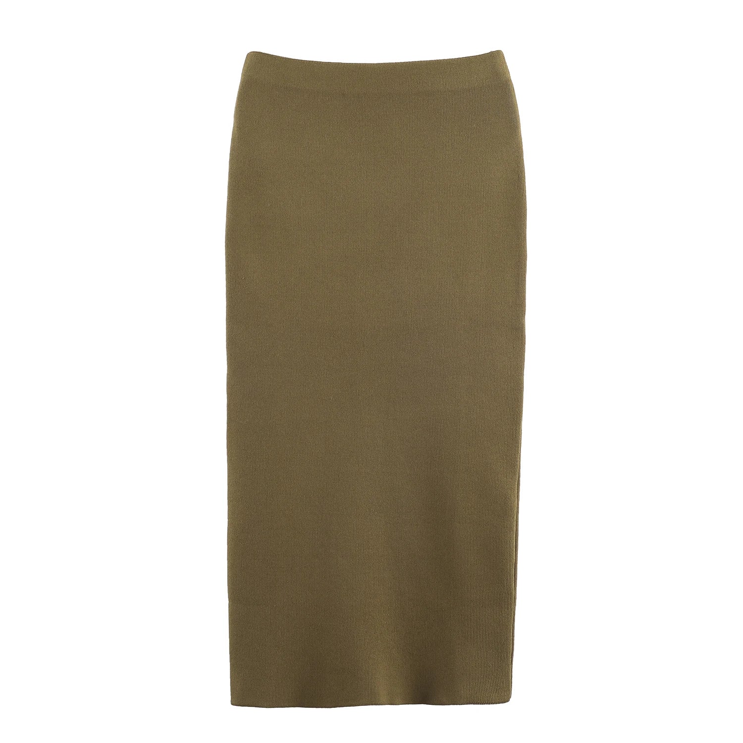 2025 new women's clothing sweet style comfortable versatile cardigan high-end atmospheric slim fit simple MIDI skirt set
