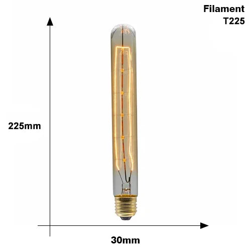 Vintage Edison LED Filament Bulb E27 220V 4W Dimmable Amber Glass ST64 G80 G95 G125 T185 A19 Retro Incandescent Lamp for Home